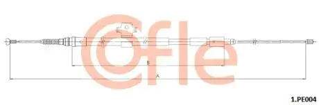 Автозапчасть COFLE 1PE004