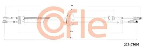 Автозапчасть COFLE 2CBCT005