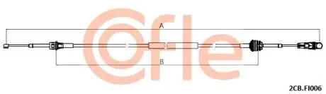 Автозапчасть COFLE 2CBFI006