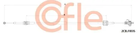 Трос КПП COFLE 2CBFI035