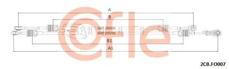 Автозапчасть COFLE 2CBFO007