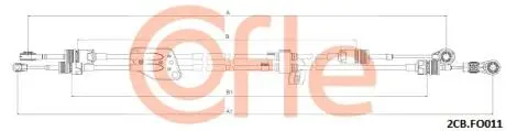 Автозапчасть COFLE 2CBFO011
