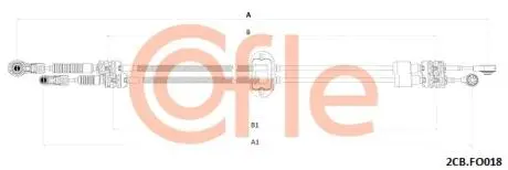 Автозапчасть COFLE 2CBFO018