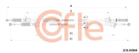 Автозапчасть COFLE 2CBIV004