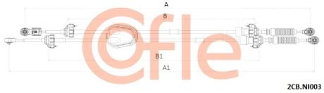 Автозапчасть COFLE 2CBNI003