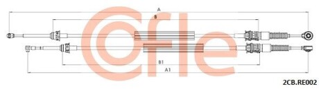 Трос перемикання передач RENAULT COFLE 2CBRE002