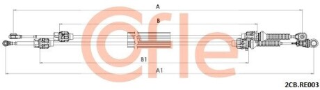 Трос перемикання передач DACIA COFLE 2CBRE003