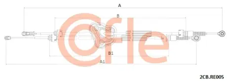 Автозапчасть COFLE 2CBRE005
