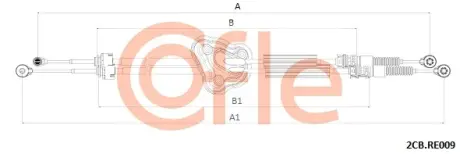Автозапчасть COFLE 2CBRE009