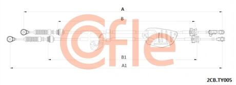 Автозапчасть COFLE 2CBTY005