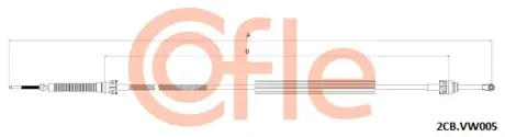 Автозапчасть COFLE 2CBVK005