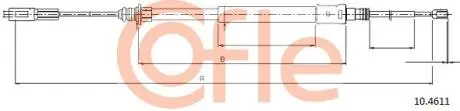 Автозапчасть COFLE 92104611