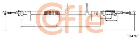 Автозапчасть COFLE 92104740