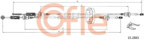 Автозапчасть COFLE 92152883