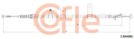 Тросовий привод, стоянкове гальмо COFLE 921MA006