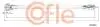 Трос спідометра DB 207-308 2200mm (під різьбу і прямокутний штуцер) COFLE S05023 (фото 1)