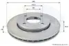 Фото 1 - тормозной диск COMLINE ADC0374V Тормозной диск COMLINE ADC0374V (фото 1)