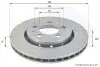 Тормозной диск COMLINE ADC1447V (фото 1)