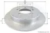 Тормозной диск COMLINE ADC1586 (фото 1)