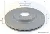 Тормозной диск COMLINE ADC1808V (фото 1)