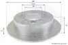 Тормозной диск COMLINE ADC2406 (фото 1)