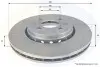 Тормозной диск COMLINE ADC2720V (фото 1)