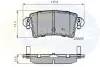 Тормозные колодки, дисковый тормоз.) COMLINE CBP01036 (фото 1)