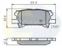 Тормозные колодки, дисковый тормоз.) COMLINE CBP01279 (фото 1)