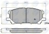 Гальмівні колодки, дискове гальмо (набір) COMLINE CBP01750 (фото 1)