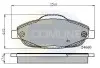 Гальмівні колодки, дискове гальмо (набір) COMLINE CBP01765 (фото 1)