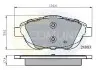 Тормозные колодки, дисковый тормоз.) COMLINE CBP02027 (фото 1)