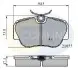 Тормозные колодки, дисковый тормоз.) COMLINE CBP0328 (фото 1)