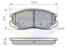 Гальмівні колодки, дискове гальмо (набір) COMLINE CBP0415 (фото 1)