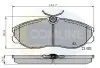 Тормозные колодки, дисковый тормоз.) COMLINE CBP0447 (фото 1)