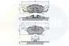 Тормозные колодки, дисковый тормоз.) COMLINE CBP0490 (фото 1)