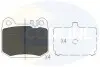 Тормозные колодки, дисковый тормоз.) COMLINE CBP06025 (фото 1)