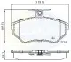 Тормозные колодки, дисковый тормоз.) COMLINE CBP0736 (фото 1)