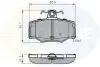 Гальмівні колодки, дискове гальмо (набір) COMLINE CBP0878 (фото 1)