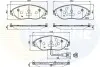Тормозные колодки.) COMLINE CBP12201 (фото 1)