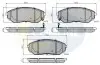 Тормозные колодки, дисковый тормоз.) COMLINE CBP31178 (фото 1)