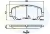 Тормозные колодки.) COMLINE CBP32252 (фото 1)