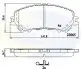Гальмівні колодки (набір) COMLINE CBP32304 (фото 1)