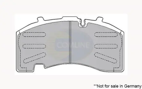 Тормозные колодки, дисковый тормоз.) COMLINE CBP9062K