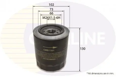 Фильтр масла COMLINE CMB11321