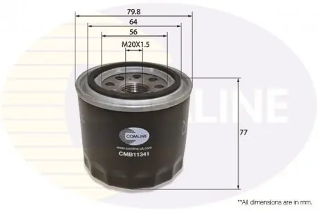 Фильтр масла COMLINE CMB11341