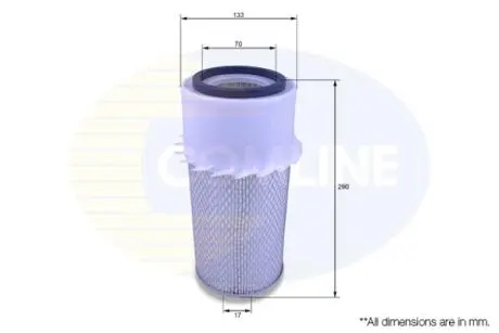 Фільтр повітряний COMLINE CMB12334