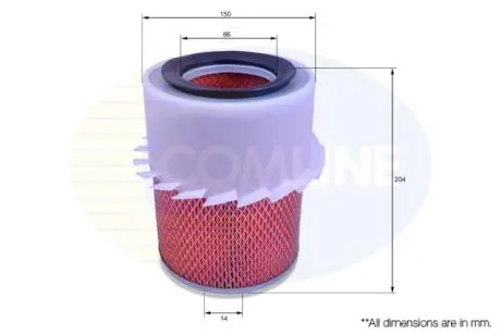 Фильтр воздушный COMLINE CMB12399