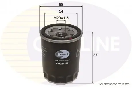 Фильтр масла COMLINE CMZ11414