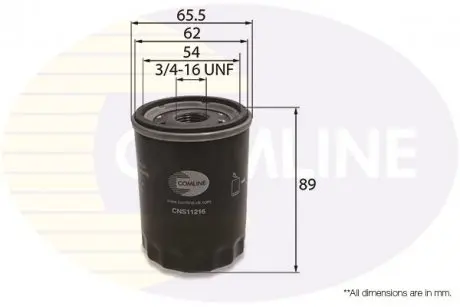 Фильтр масла COMLINE CNS11216