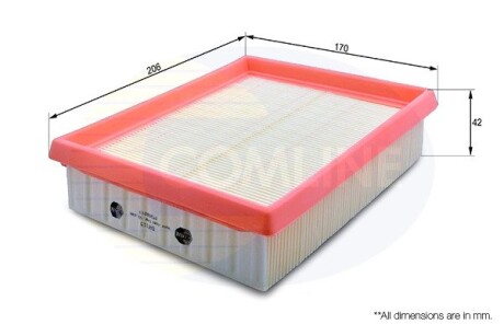 Фільтр повітряний COMLINE EAF115